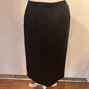 Country Sophisticates by Pendleton Portland Dragon Black Skirt Size 12